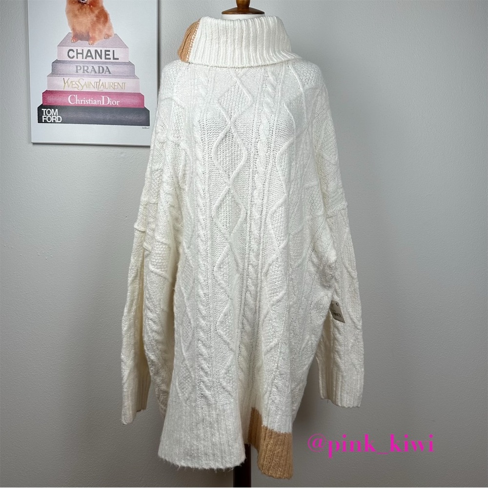 🆑 Free People Forever Cable Pullover